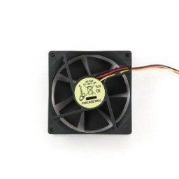 Ventilator carcasa FANCASE/BALL 80 mm Negru