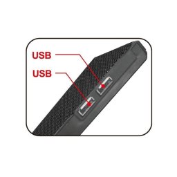 Cooler Laptop Suport de racire pentru laptop de 43.2 cm (17") Negru