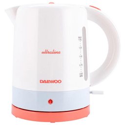 Fierbator D-DK2000U, 2200 W, 1.5 l, Indicator nivel apa, Alb