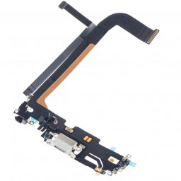 Piese si componente Banda cu Conector Incarcare - Microfon Apple iPhone 13 Pro Max, Argintiu