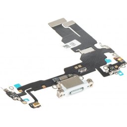 Piese si componente Banda cu Conector Incarcare - Microfon Apple iPhone 15, Argintiu