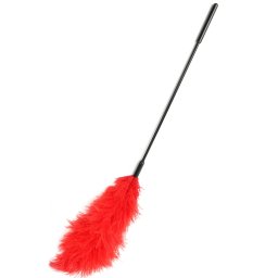Hidden Desire Extreme Double Feather Tickler Red