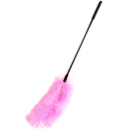 Hidden Desire Extreme Double Feather Tickler Pink