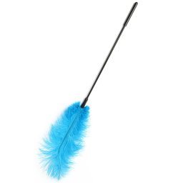 Hidden Desire Extreme Double Feather Tickler Blue