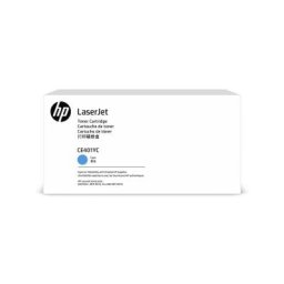 Toner Compatibil HP CE401YC | Cyan, LaserJet, Randament Mare