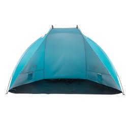Cort de plaja Nils NC8030 turcoaz, 4 persoane, protectie UV