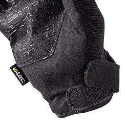 Manusi moto W-TEC Web Skull negre, respirabile, pentru motocross si enduro