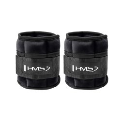 Saculeti ajustabili pentru încheieturi si glezne HMS ONK05, 2 x 2,5 kg