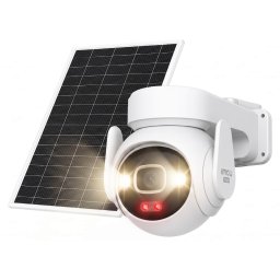 Camera Wi-Fi exterior, 8 MP, lentilă 3,6 mm, IR 20 m, 4G, panou solar 8 W, AI - Imou IPC-SA7E-T-8M1T3/FSP008