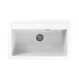 Chiuvetă de bucătărie ALVEUS 1140443 ATROX 79x50 cm alb