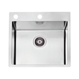 Chiuvetă de bucătărie ALVEUS 1103609 PURE 52,5x51,5 cm crom