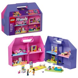 LEGO Friends Valiza-casuta de papusi creativa portabila, 355 piese
