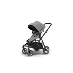 Carucior Thule SLEEK Cadru Negru si Copertina Gray Melange