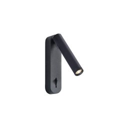 Aplică spot LED de perete ABRIEL LED/6W/230V negru