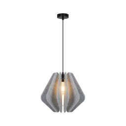 Lustră suspendată pe cablu MARGARET 1xE27/40W/230V gri