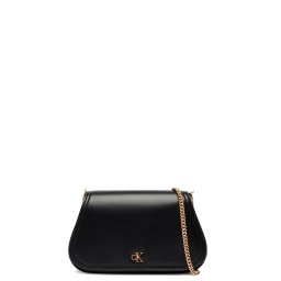 CALVIN KLEIN Geantă mică Ck Curved On Chain LV04F1153G UB1 black