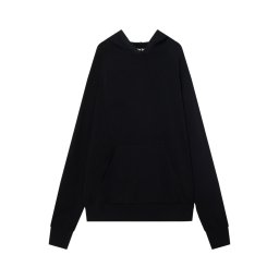 PALM ANGELS Pulover Curved Logo Regular PAMHU001KN001-1003 black-off white