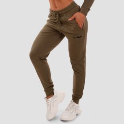 GymBeam Pantaloni pentru femei TRN Olive XXL