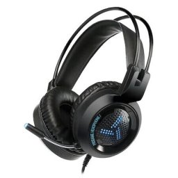 Casti Gaming Varr VH8020, Iluminare RGB, Negru