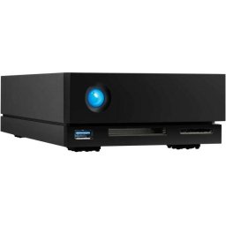 HDD Extern LaCie 1big 10TB, Dual Thunderbolt 3, DisplayPort 1.4, Reader CF SDXC, PD pana la 70W, Negru