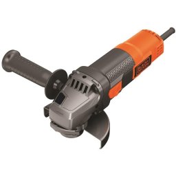 Polizor unghiular, Black & Decker BEG220K-QS, 900 W, 125 mm, 12000 rpm, Portocaliu/Negru