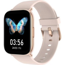 Smartwatch Oromed ORO Fit Pro GT, Ecran AMOLED 1.78", Bluetooth, Ritm cardiac, Giroscop, Notificari Waterproof 3ATM, Roz