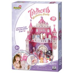 Puzzle 3D Cubic Fun - Aniversarea printesei, 95 piese