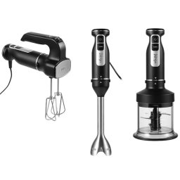 Blender / Mixer / Tocator multifunctional NINJA Foodi 3-in-1 CI100EU, 850W, 0.7l, Negru/Argintiu
