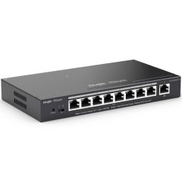 Switch Reyee RG-ES209GC-P PoE Smart, 9 porturi Gigabit