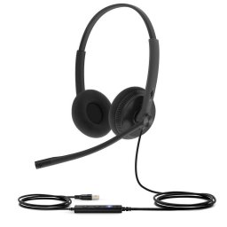 Casti cu microfon Yealink - UH34 Lite, MS, USB-A, negru