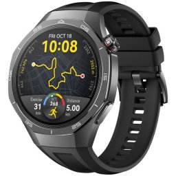 Smartwatch Huawei Watch GT 5 Pro 46mm, GPS, Android / iOS, Negru