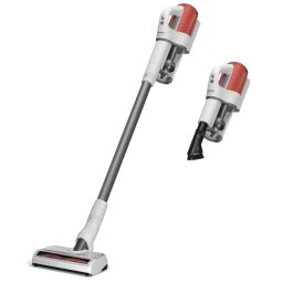 Aspirator vertical Miele Duoflex HX1 12377790, 2 in 1, 210 W, 0,3 l, autonomie 55 min, filtru Hygiene, tehnologie Vortex, Rosu