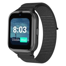 Smartwatch MyPhone CareWatch LTE, 1,7", 128MB RAM, IP68, MMS, GPS, cu cablu de incarcare, Negru