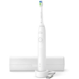 Periuta de dinti electrica PHILIPS Sonicare 5300 HX7108/02, 62000 miscari/minut, 1 program, 1 capat, Alb