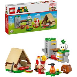 Jucarie LEGO® Super Mario, Tabara lui Captain Toad 72040, 159 piese, 6 ani+