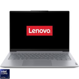 Laptop Lenovo ThinkBook 14 G8, Procesor Intel® Core Ultra 7 255H pana la 5.10 GHz, 14" WUXGA 1920 x 1200, IPS, 16GB RAM DDR5, 512GB SSD, Intel Graphics, Windows 11 Pro, Argintiu