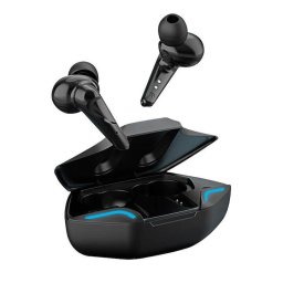 Casti wireless MEDIA TECH RHOID TWS MT3607, In-ear, Microfon, Bluetooth, Negru
