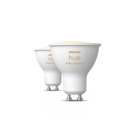 Bec LED inteligent PHILIPS HUE 4.2W GU10 Bluetooth, Zigbee (2 buc.)