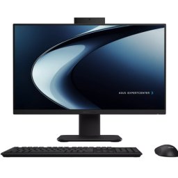 Sistem All In One PC ASUS ExpertCenter P440VAT, 23.8" FHD Touchscreen, Intel Core 5 210H 2.2GHz Raptor Lake, 16GB RAM, 512GB SSD, Intel Graphics, Camera Web, no OS, Negru