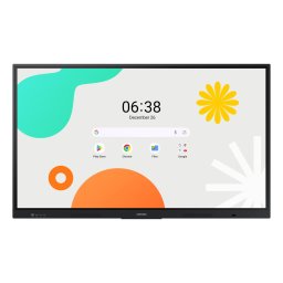Tabla interactiva Samsung 86" Signage Seria WAF LH86WAFWLGCXEN, 4K UHD (3840 x 2160), 40 puncte, Wi-Fi 5, Bluetooth, 8 ms, Android