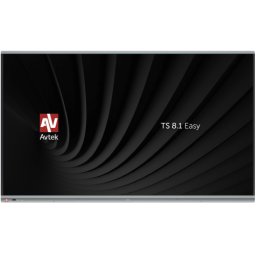 Display Interactiv Avtek TS 8 Lite G 86, 86inch, Ultra HD 4K (3840 x 2160 pixeli), 8ms, 60Hz, Disply Port, HDMI, VGA, Negru