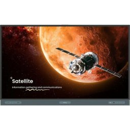 Monitor interactiv Benq RP6504, LED, 65inch, 4K UHD 3840x2160, 8ms, 60Hz, HDMI, VGA, DisplayPort, Negru