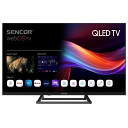 Televizor QLED Sencor 80 cm (32") SLE 32QF860B, Full HD, Smart TV, WiFi, CI+, Negru