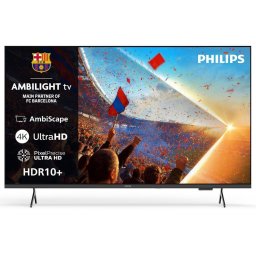 Televizor LED Philips 127 cm (50") 50PUS8001/12, Ultra HD 4K, Ambilight, Smart TV, WiFi, CI+, Negru