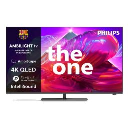 Televizor QLED Philips 109 cm (43") 43PQS9001/12, Ultra HD 4K, Smart TV, WiFi, CI, Negru