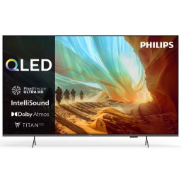 Televizor QLED Philips 109 cm (43") 43PQS7801/12, Ultra HD 4k, Smart TV, WiFi, CI+, Negru