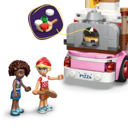 Set de constructie Friends Furgoneta de pizza 42694, Jucarii pentru Copii de 6+ ani, Jucarii pentru Fete si Baieti, Masina de Jucarie, 190 piese, Multicolor