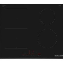 Plita cu Inductie Bosch Serie 6 PVS631HC1E, 592 mm,4 Zone FlexInduction, TouchSlider, PowerBoost, PerfectFry, Home Connect, Negru