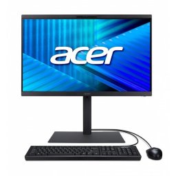 Sistem desktop Acer All-in-One Veriton Vero VVZ4734GT, 23,8" IPS, Core Ultra 5, 225 GB, 16 GB RAM, 512 GB RAM, M.2, Windows 11 Pro, Negru