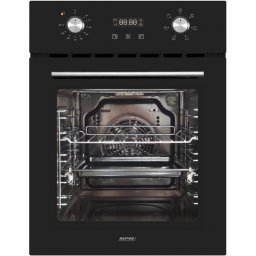 Cuptor electric incorporabil, MPM 45-BO-22, 2000 W, 50L, 6 moduri de gatire, gratar, multifunctional, incorporat, (A), Negru